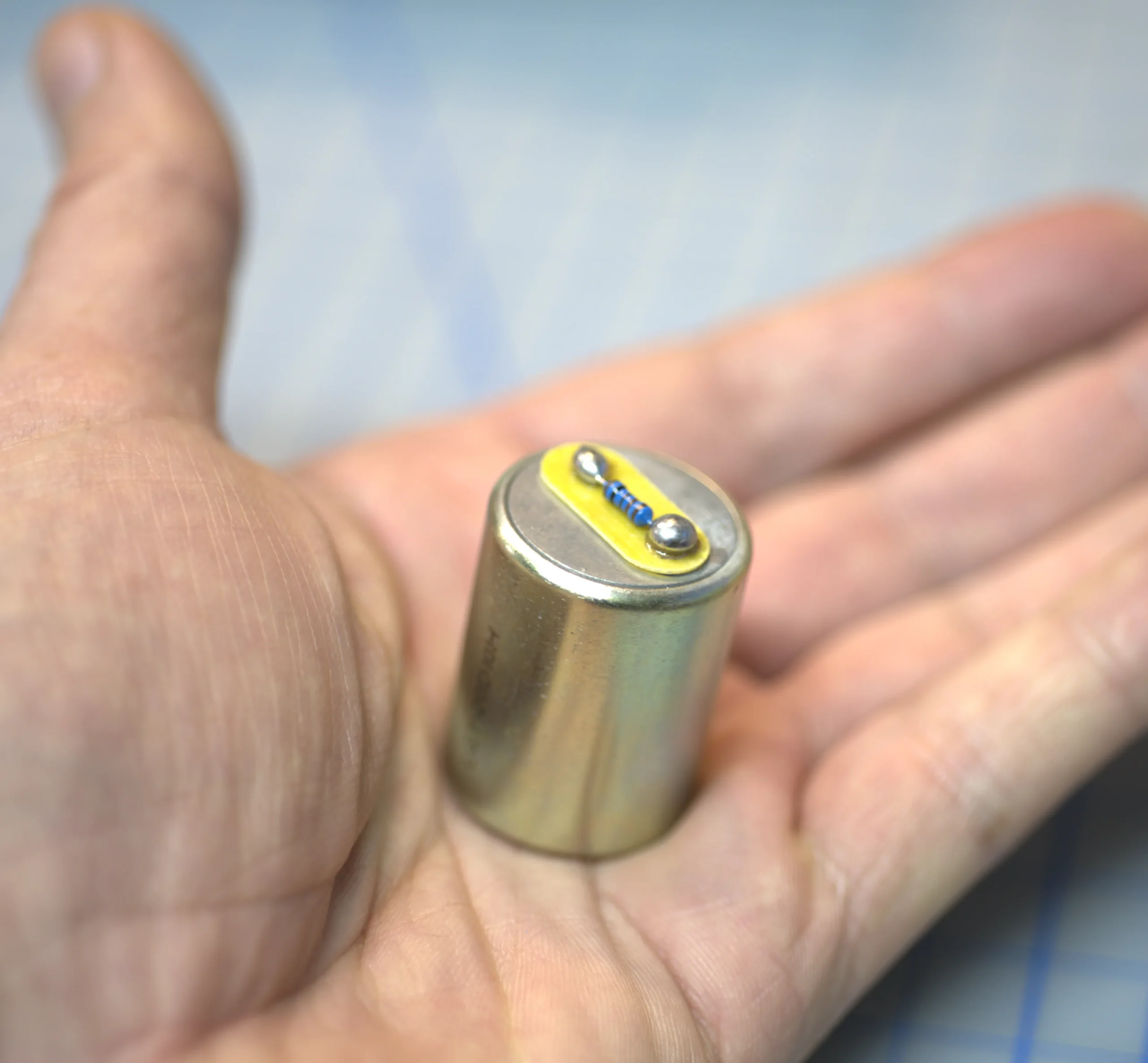 My 1″ Geophone Tracked A Mighty Freight Train